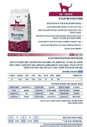 מונג חתול בוגר אינדור 1.5 ק"ג