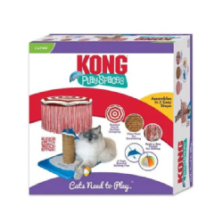מתקן גירוד עם צעצועים לחתול פליי ספייס KONG