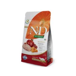 נטורל דלישס N&D שליו ודלעת ללא דגנים לחתול מסורס 1.5 ק''ג