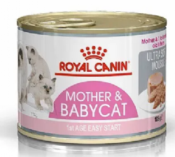 מזון רטוב מוס רויאל קנין לגורים בייביקט Babycat 195 גרם