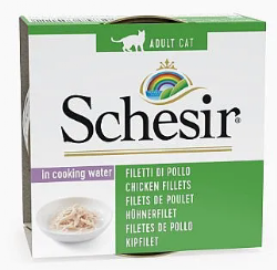 שזיר - Schesir מעדן פילה עוף טבעי לחתול