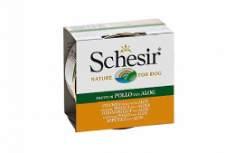 מעדן לכלב שזיר schesir פילה עוף באלוורה