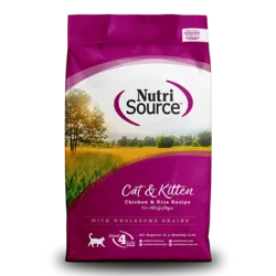 נוטרי סורס לחתול עוף כל הגילאים Nutri Source במגוון משקלים