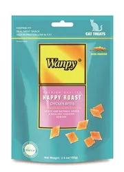 Wanpy חטיף נגיסי עוף לחתול 100 גרם