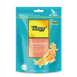Wanpy חטיף רצועות עוף רכות לחתול 100 גרם