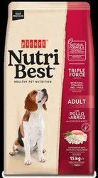 נוטרי בסט עוף ואורז 15 ק''ג לכלבים רגישים Nutri Best