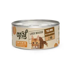 מעדן לחתול לה קט מוס כבד 155 גרם