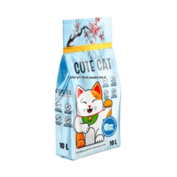 חול מתגבש לחתול 10 ליטר - CUTE CAT
