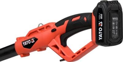 גוזם גדר חי טלסקופי נטען 18V כולל סוללה YATO 2AH יאטו