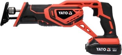 מסור חרב נטען 18V כולל סוללות 4AH יאטו