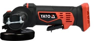 משחזת זווית נטענת 5" (125 מ”מ) 18V גוף בלבד YATO יאטו