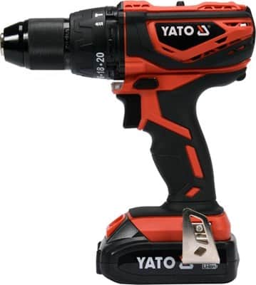 סט מברגה ואימפקט 18V כולל 2 סוללות YATO 3AH יאטו