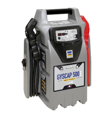 בוסטר התנעה נייד GYS PACK 500E 1600A 12V