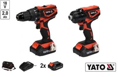 סט מברגה ואימפקט YATO 18V יאטו