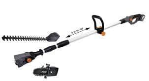 סט גוזם גדר ומסור שרשרת 8 HUNTER 18V 5.0Ah