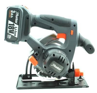 מסור עגול נטען HUNTER 3Ah 18V