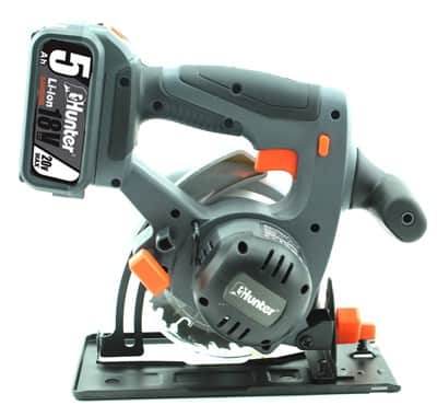מסור עגול נטען HUNTER 5Ah 18V