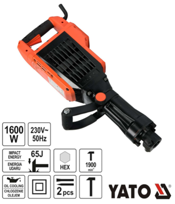 פטיש חציבה יאטו 1600W 65J