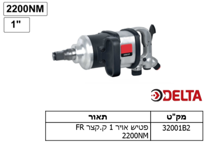 פטיש אויר 1 ק.קצר RF 2200NM