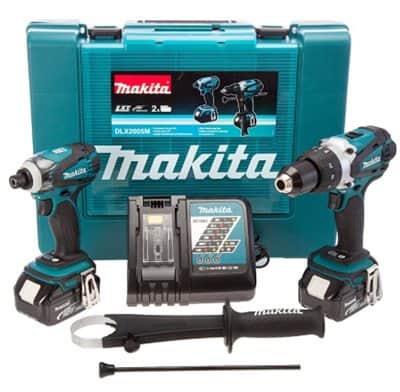 סט מקדחה רוטטת + אימפקט 18V 3.0A