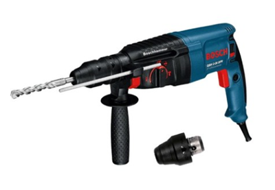 פטישון דגם BOSCH GBH 2-26 DFR כולל פוטר מתחלף בוש
