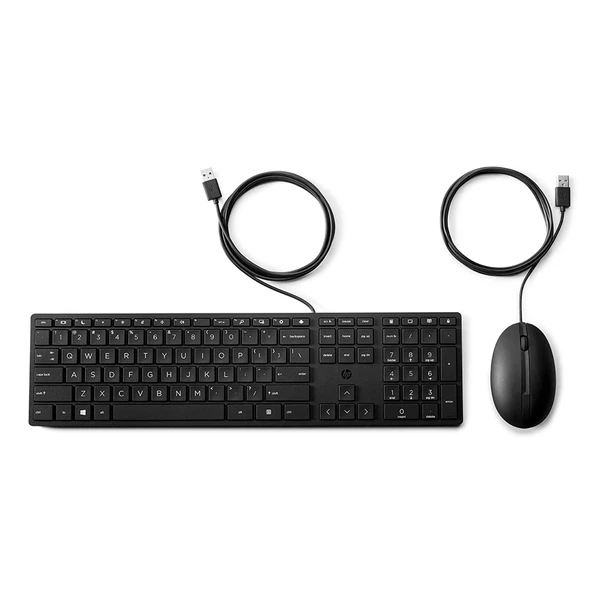 HP Wired Desktop 320MK Mouse and Keyboard-HE | 9SR36AA#ABT