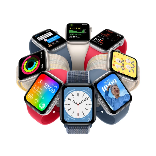 Apple Watch SE GPS + Cellular 40mm Aluminium Case with Sport Band - Regular | MNPH3HB/A