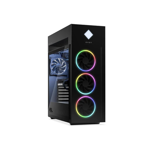מחשב נייח HP OMEN 45L i7-14700K /32GB (2x16GB) DDR5/1T SSD NVME/NVIDIA RTX 4070Ti 12GB/WIN11PRO/BLACK/3xRGB/3YOS | 9U2V6EA#ABT