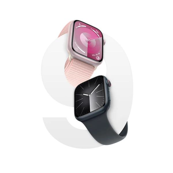 Apple Watch Series 9 GPS + Cellular 41mm Aluminium Case with Sport Band | MRHN3QI/A