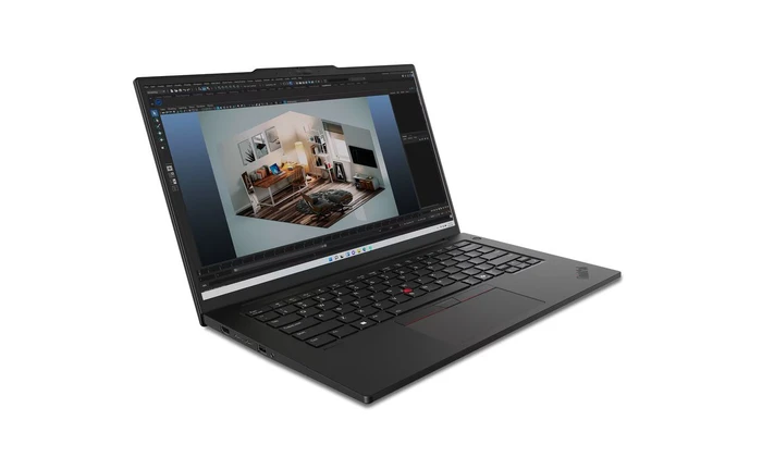 מחשב נייד 16 אינץ מסך מגע Lenovo ThinkPad P16S G3 21KS002DIV Ultra 7 155H 64GB 1TB RTX500 - צבע שחור, כולל מערכת | 21KS002DIV