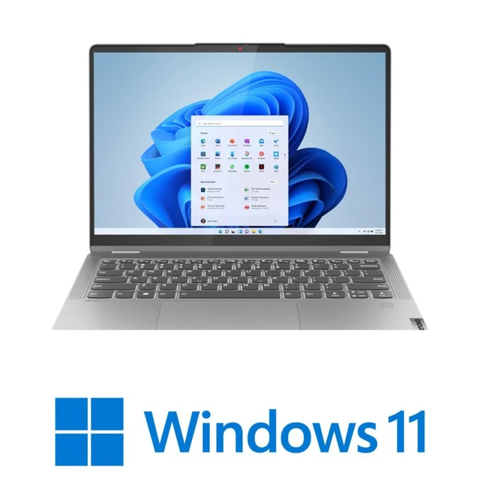 מחשב נייד 14 אינץ מסך מגע Lenovo IdeaPad Flex 5 14ABR8 82XX00FCIV AMD RYZEN R5 5625U 16GB 512GB Windows 11 - צבע | 82XX00FCIV