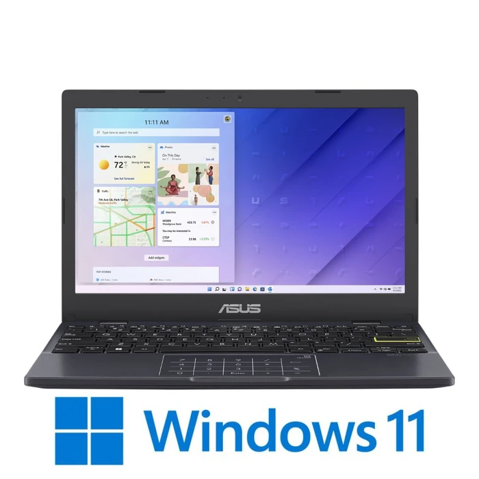 מחשב נייד 11.6 אינץ ASUS Vivobook GO L210KA-GJ252WS Core 5 120U 16GB 512GB - צבע כחול, כולל מערכת הפעלה, שנה אחריות | L210KA-GJ252WS