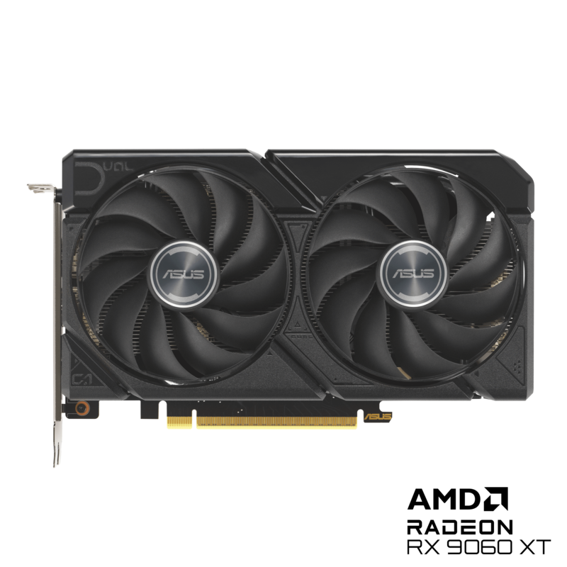 כרטיס מסך ASUS Dual Radeon RX9060XT 8G GDDR6 | 90YV0MI1-M0NA00