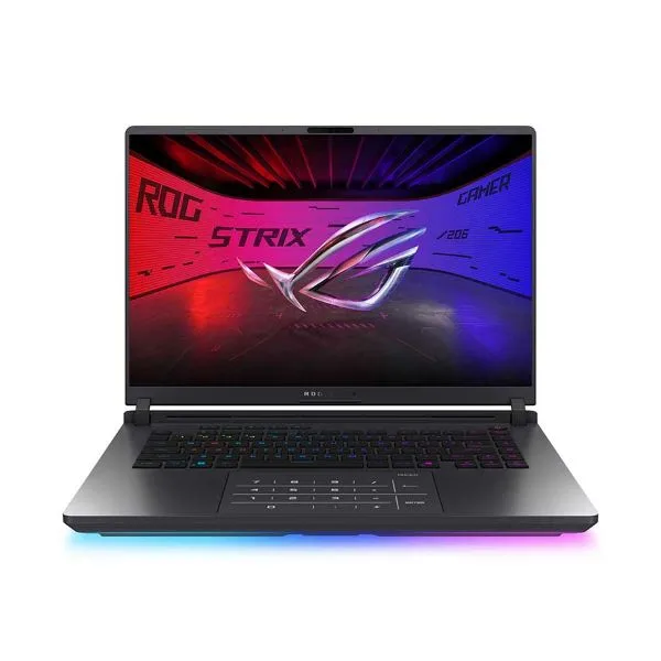 מחשב נייד גיימינג ASUS ROG Strix G16 עם Core Ultra 7 255HX, זיכרון 32GB, אחסון 1TB ו־GeForce RTX 5070 Ti | G615LR-S5059