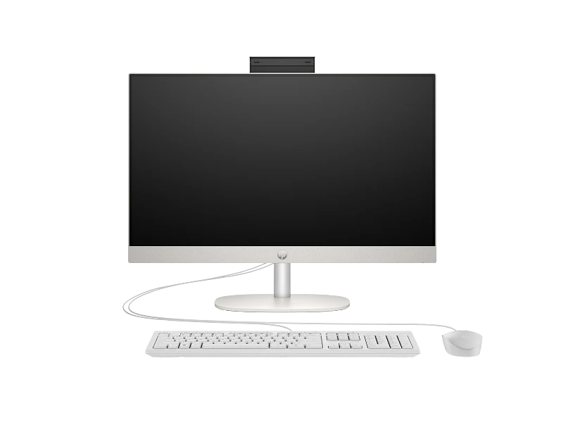 מחשב נייח HP All-in-One 24-cr2008nj עם Intel Core Ultra 7 255U, זיכרון 16GB DDR5, אחסון 1TB NVMe SSD ו־Windows 11 Home – C93G4EA#ABT