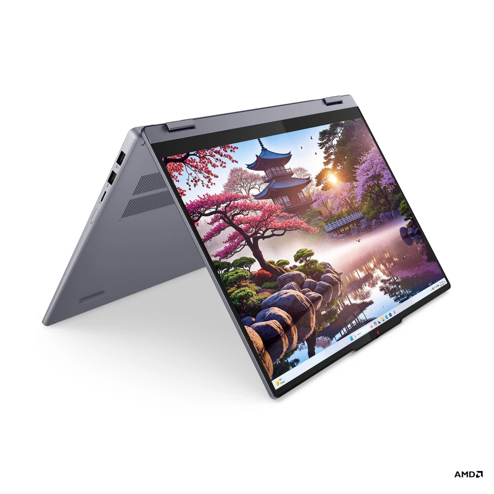 מחשב 2-in-1 16״ Lenovo IdeaPad 5 עם Ryzen AI 7, 16GB LPDDR5x, 1TB SSD, מסך מגע WUXGA, Copilot+ PC, ללא מערכת | 83KU002VIV