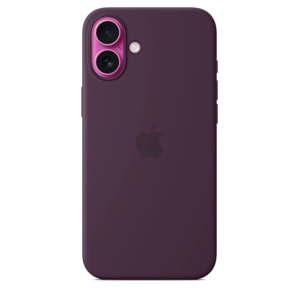 iPhone 16 Plus Silicone Case with MagSafe - Plum | MYYD3ZM/A