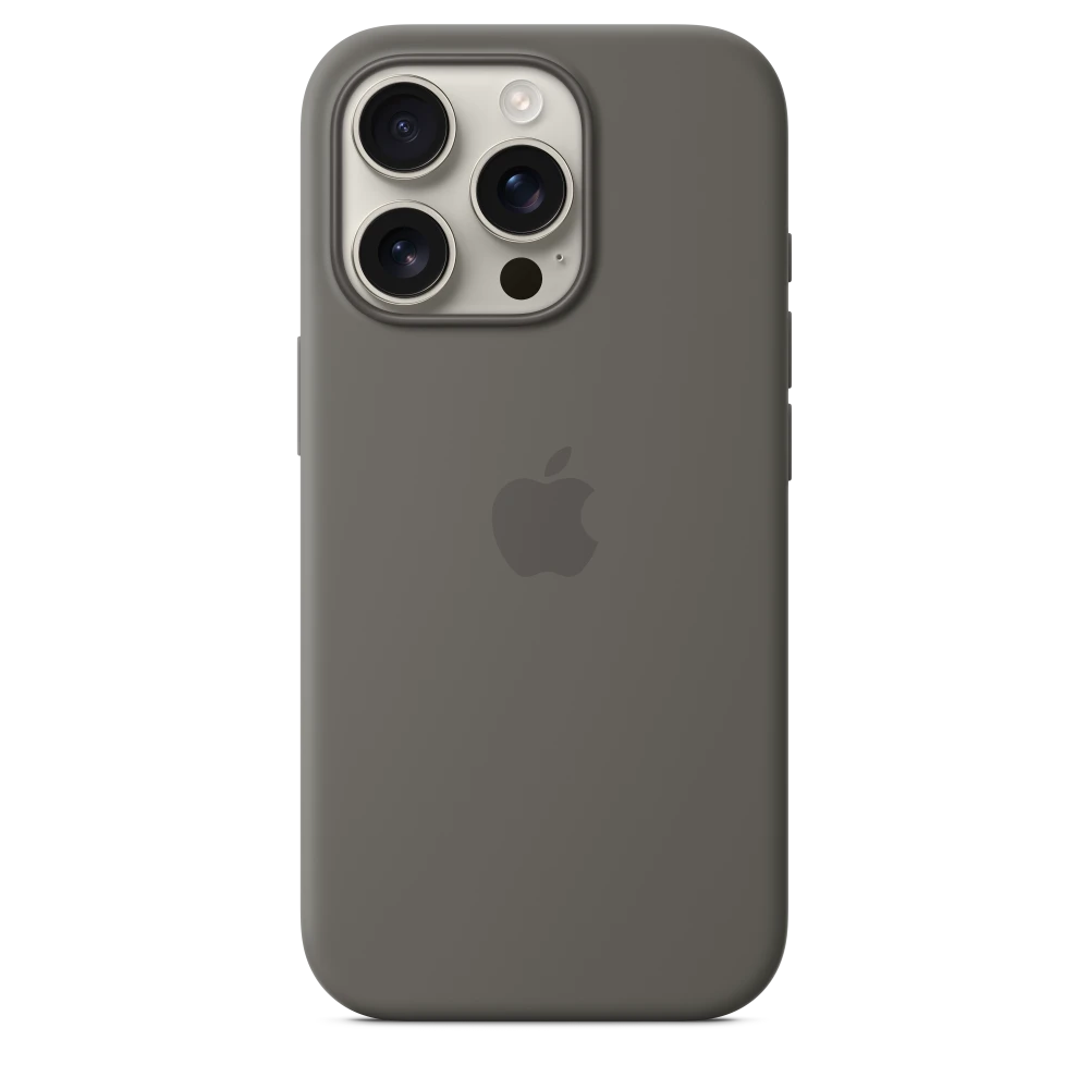 iPhone 16 Pro Silicone Case with MagSafe - Stone Gray | MYYL3ZM/A