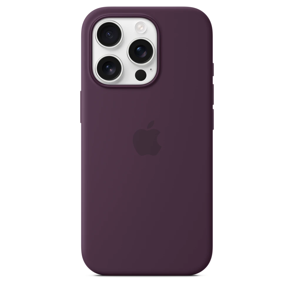 iPhone 16 Pro Silicone Case with MagSafe - Plum | MYYM3ZM/A