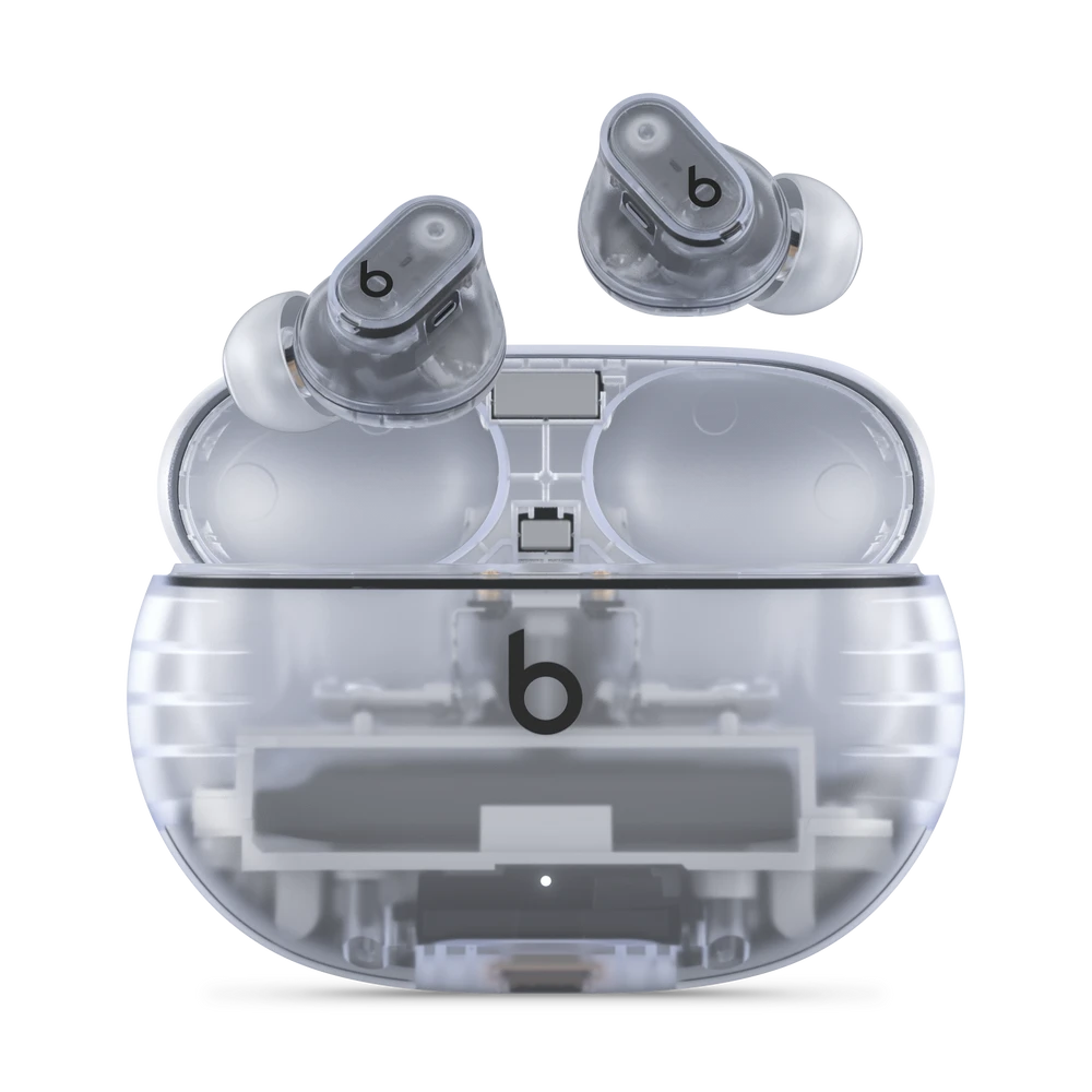 אוזניות Beats Beats Studio Buds + - True Wireless Noise Cancelling Earbuds - Transparent | MQLK3ZM/A