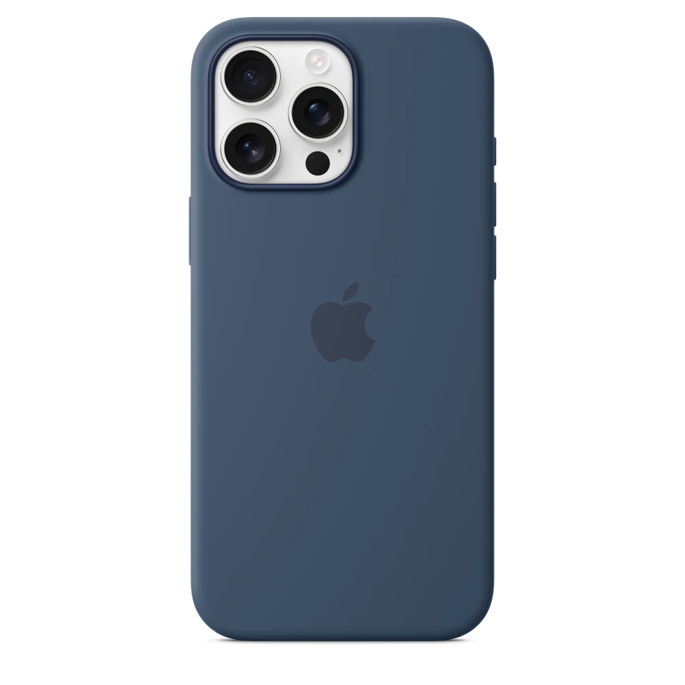 iPhone 16 Pro Max Silicone Case with MagSafe - Denim | MYYU3ZM/A
