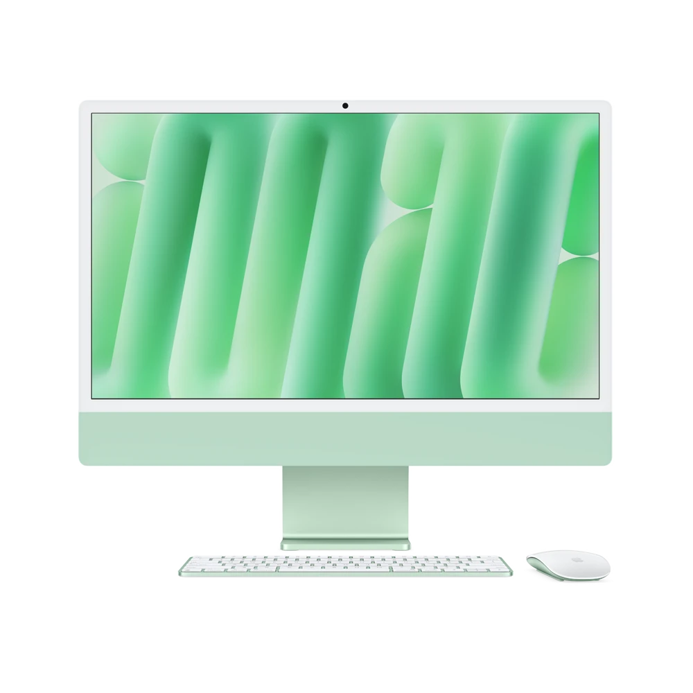 מחשב All‑in‑One Apple 24-inch iMac with Retina 4.5K display: Apple M4 chip with 10‑core CPU and 10‑core GPU, 24GB | MD2Q4AE/A