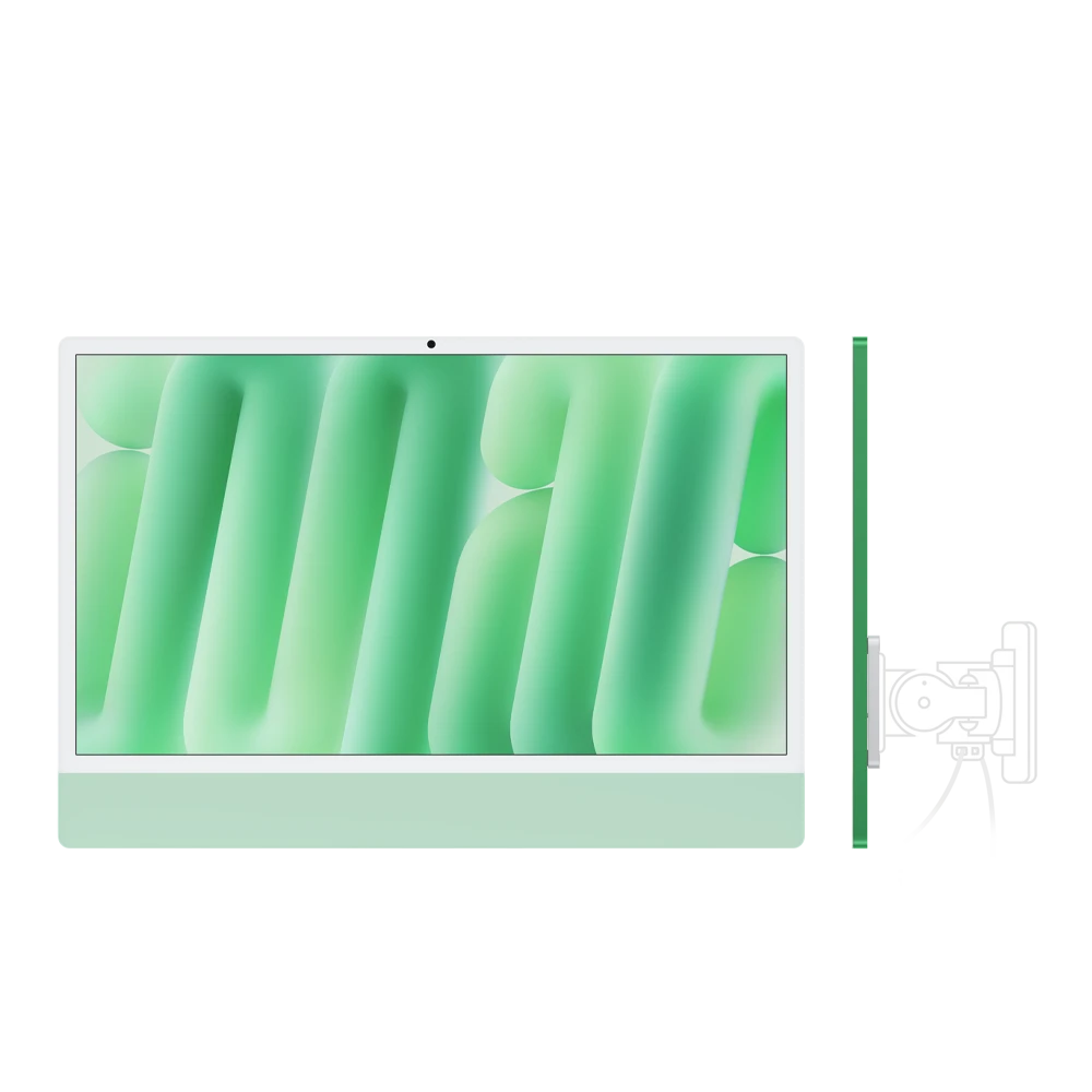 מחשב All‑in‑One Apple IMAC 24" GRN/10CCPU/10CGPU/16GB/512G/Nano-tex-M4 | Z1EN000SG