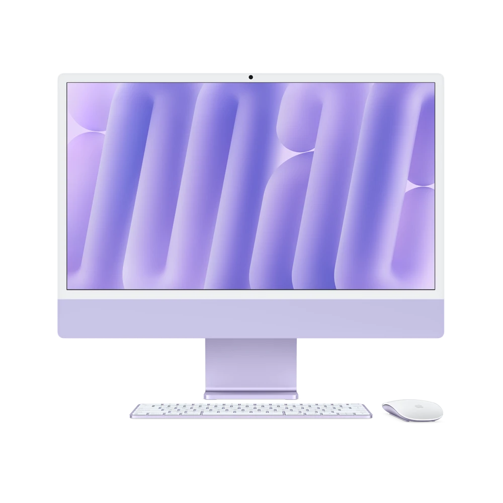 מחשב All‑in‑One Apple IMAC 24" PUR/10CPU/10GPU/32GB/2T/NUMERIC-M4 | Z1EU00182