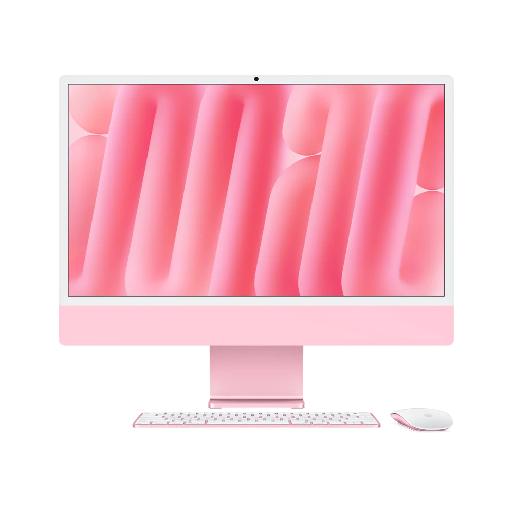 מחשב All‑in‑One Apple IMAC 24" PNK/10CCPU/10CGPU/24GB/1TB-M4 | Z1K6000A8