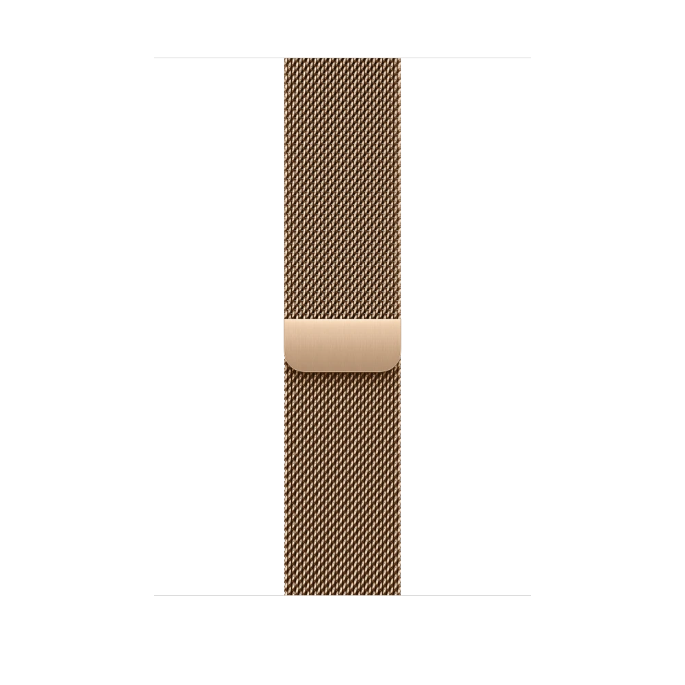 רצועה ל-Apple Watch 46mm Gold Milanese Loop - S/M | MC7K4ZM/A