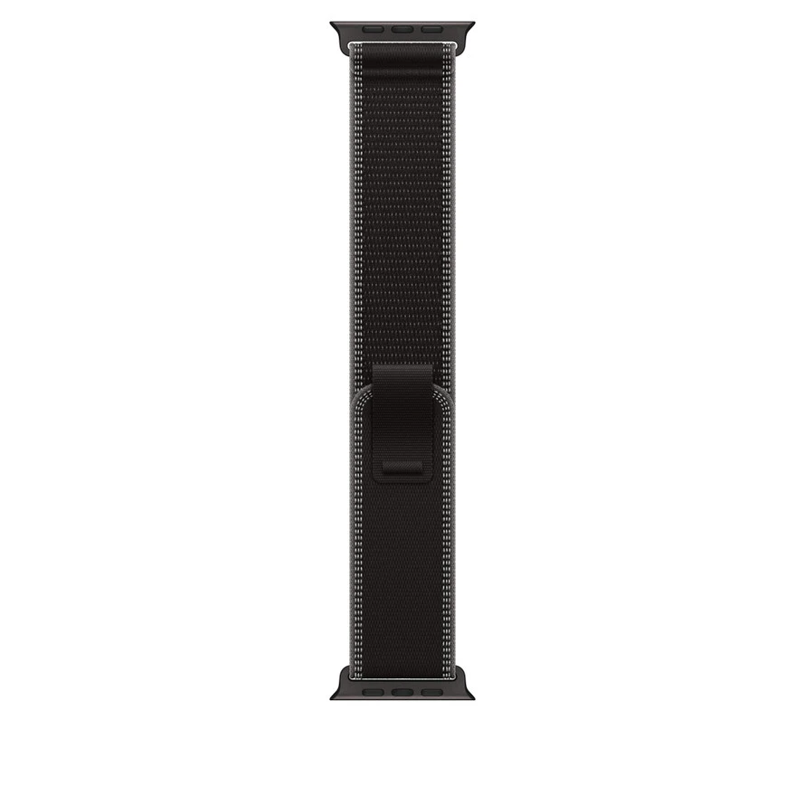 רצועה לשעון 49mm Black/Charcoal Trail Loop - M/L - Black Titanium Finish | MG9U4ZM/A