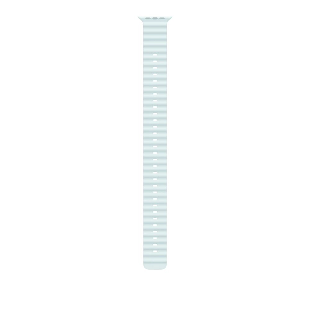 רצועה ל-Apple Watch 49mm Ice Blue Ocean Band Extension - Natural Titanium Finish | MXTG3ZM/A