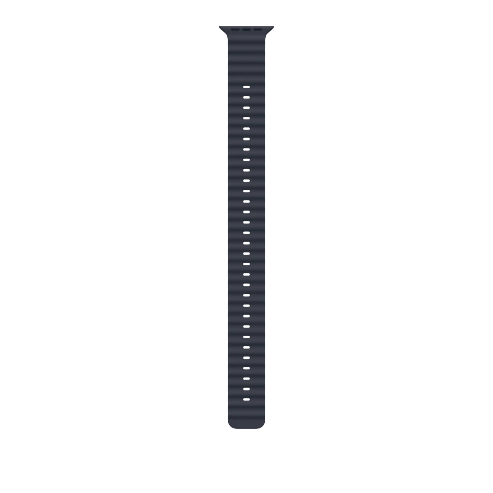 רצועה ל-Apple Watch 49mm Navy Ocean Band Extension - Natural Titanium Finish | MXTJ3ZM/A