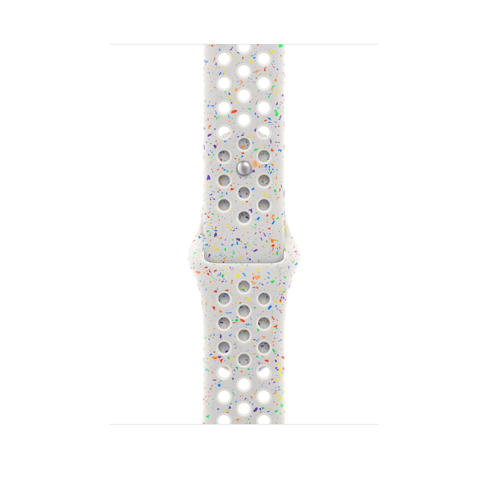 רצועת Apple 46mm Pure Platinum Nike Sport Band - S/M | MYL43ZM/A